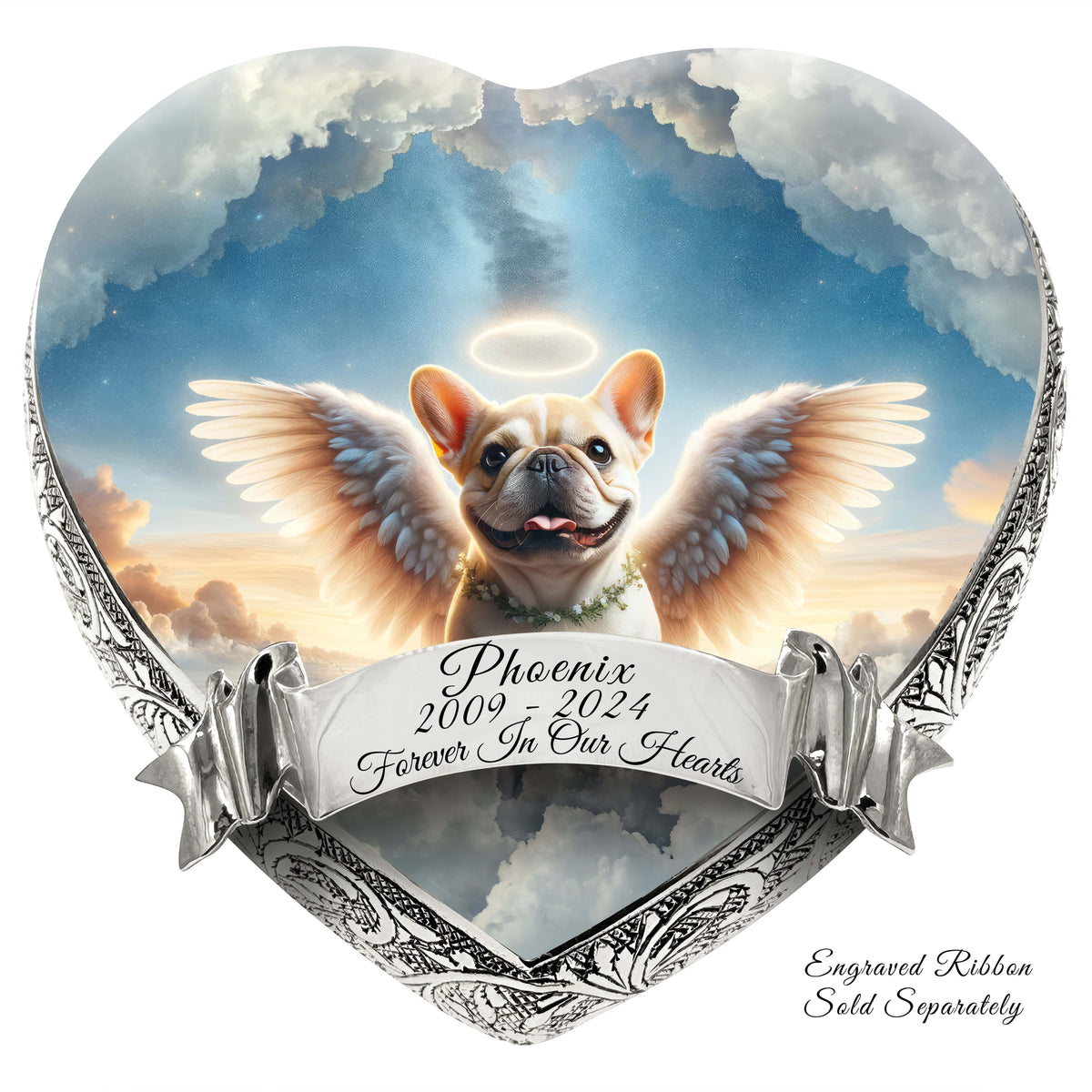 Eternal Elegance Dog Urns French Bulldog - Stellar Mirage Dog Urn