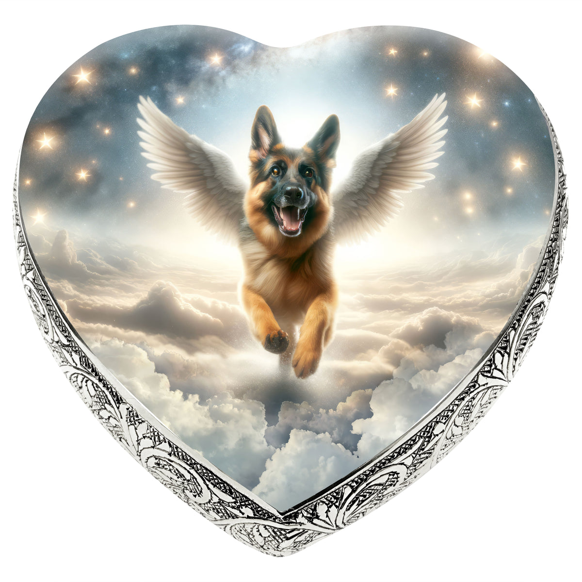 Eternal Elegance Dog Urns German Shepherd - Celestial Harmony Dog Urn