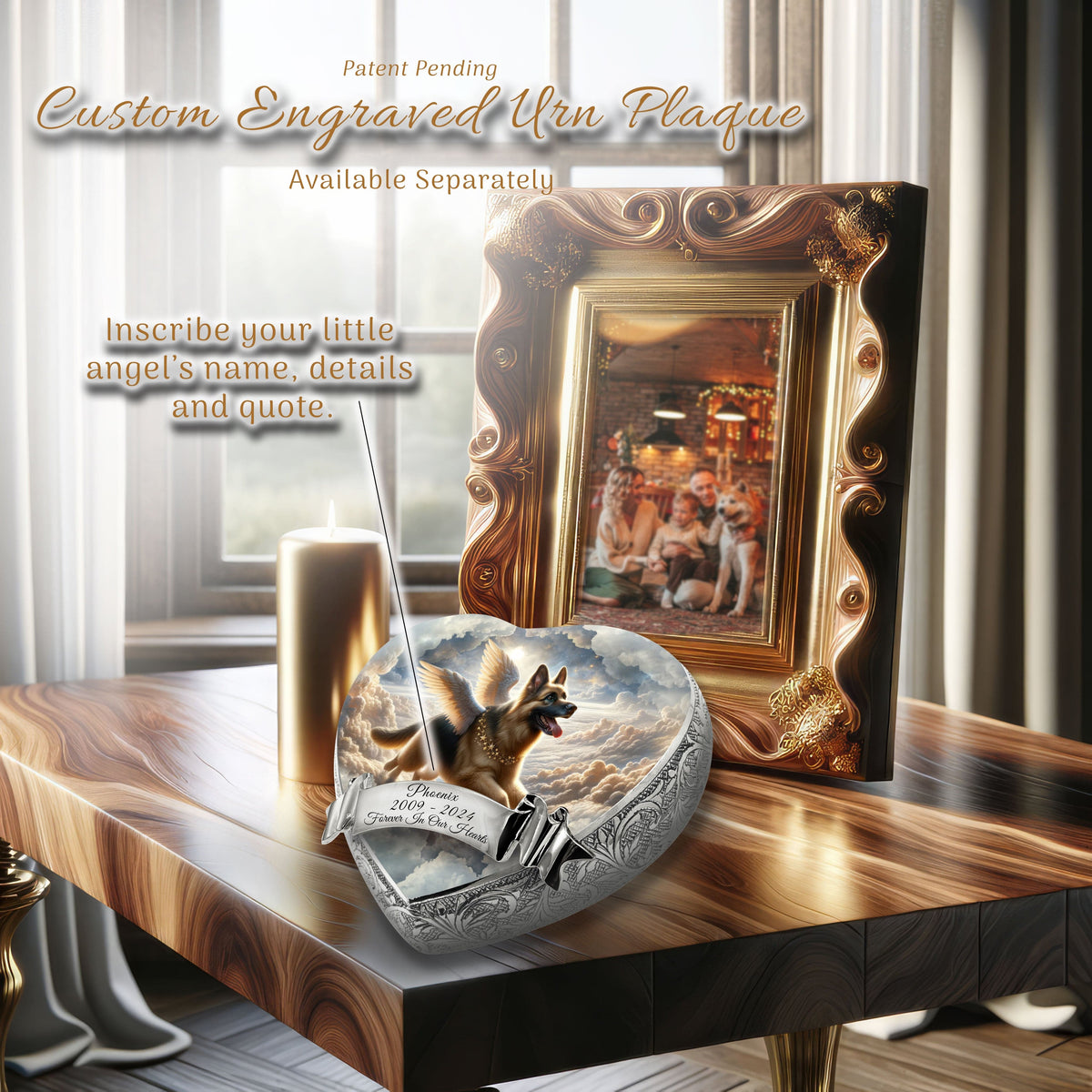 Eternal Elegance Dog Urns German Shepherd - Starfield Bliss Dog Urn