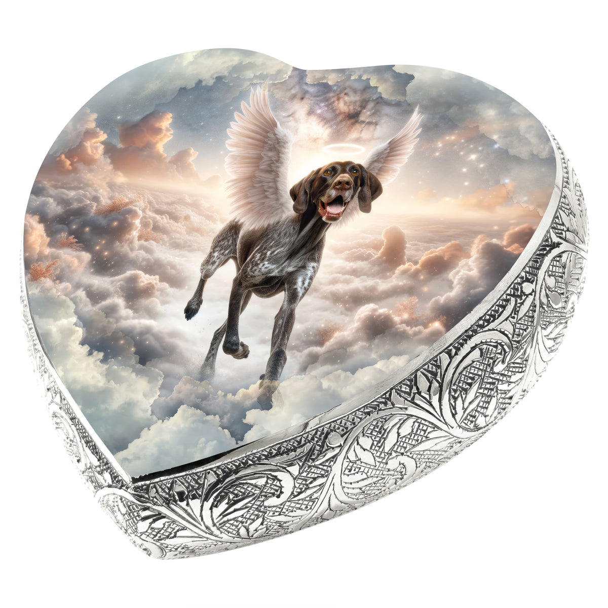Eternal Elegance Dog Urns German Shorthaired Pointer - Heavenly Horizon Dog Urn