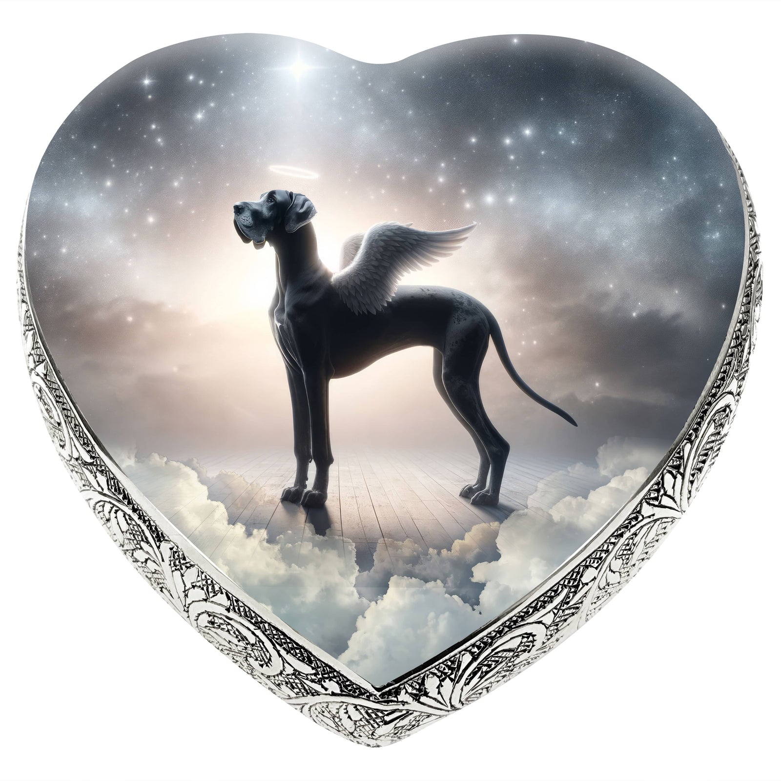 Eternal Elegance Dog Urns Great Dane - Celestial Horizon Dog Urn