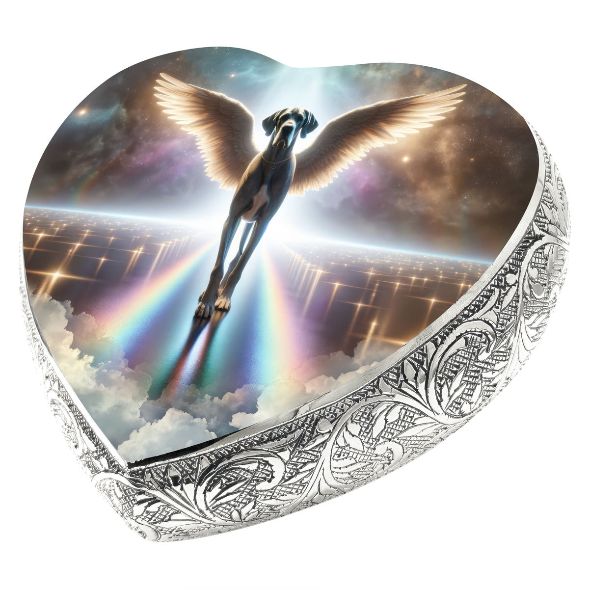 Eternal Elegance Dog Urns Great Dane - Rainbow Bridge Dog Urn