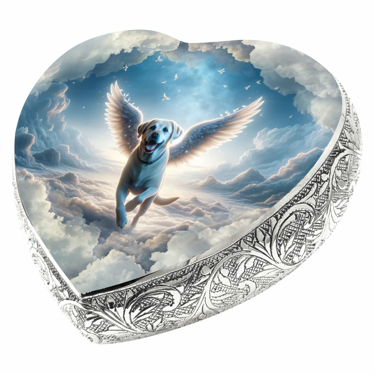 Eternal Elegance Dog Urns Labrador Retriever - Astral Mist Dog Urn