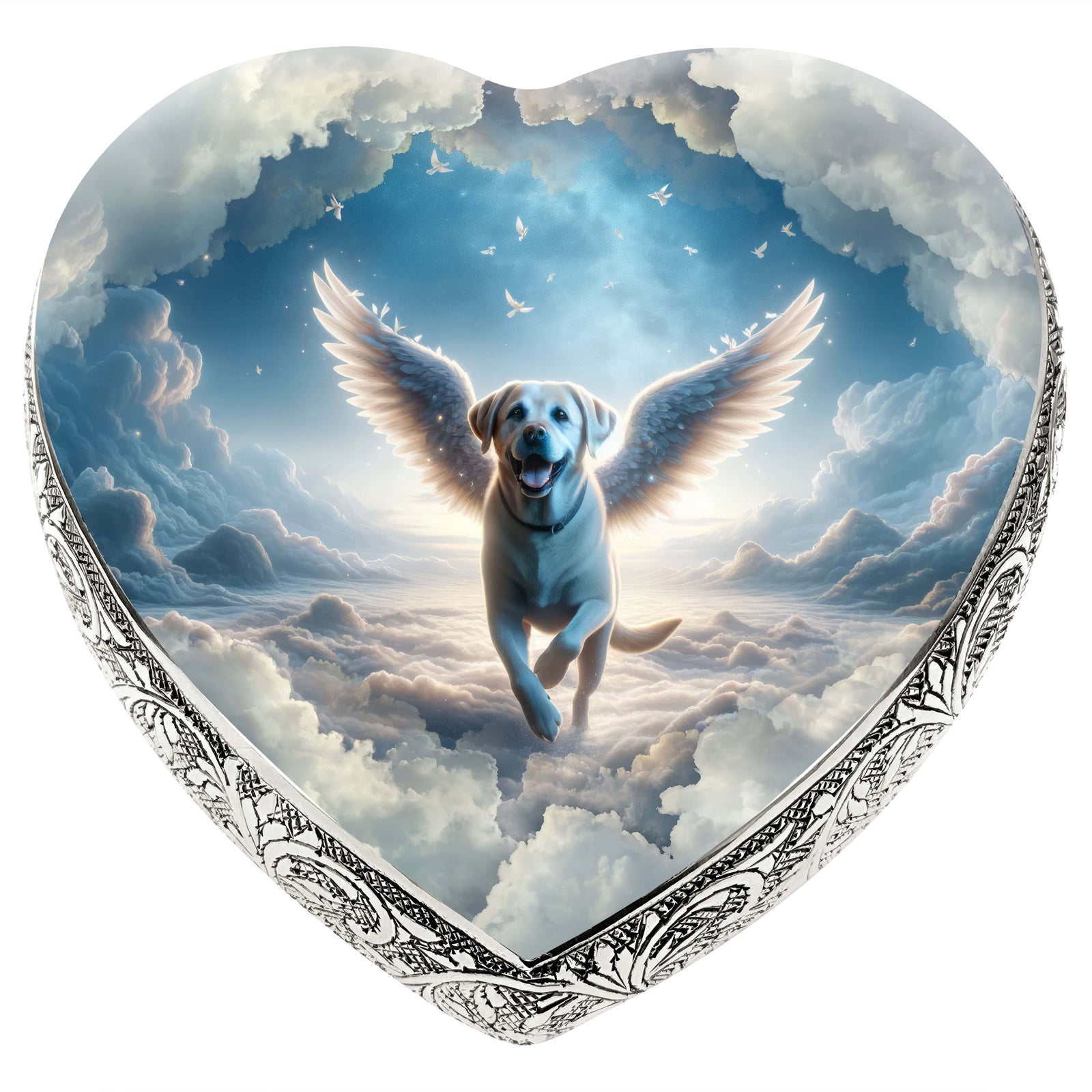 Eternal Elegance Dog Urns Labrador Retriever - Astral Mist Dog Urn