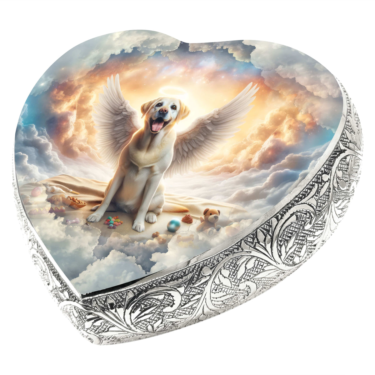 Eternal Elegance Dog Urns Labrador Retriever - Galaxy Glitter Dog Urn