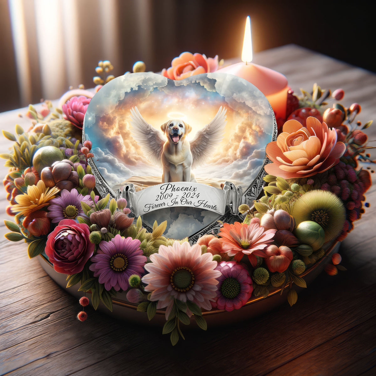 Eternal Elegance Dog Urns Labrador Retriever - Galaxy Glitter Dog Urn