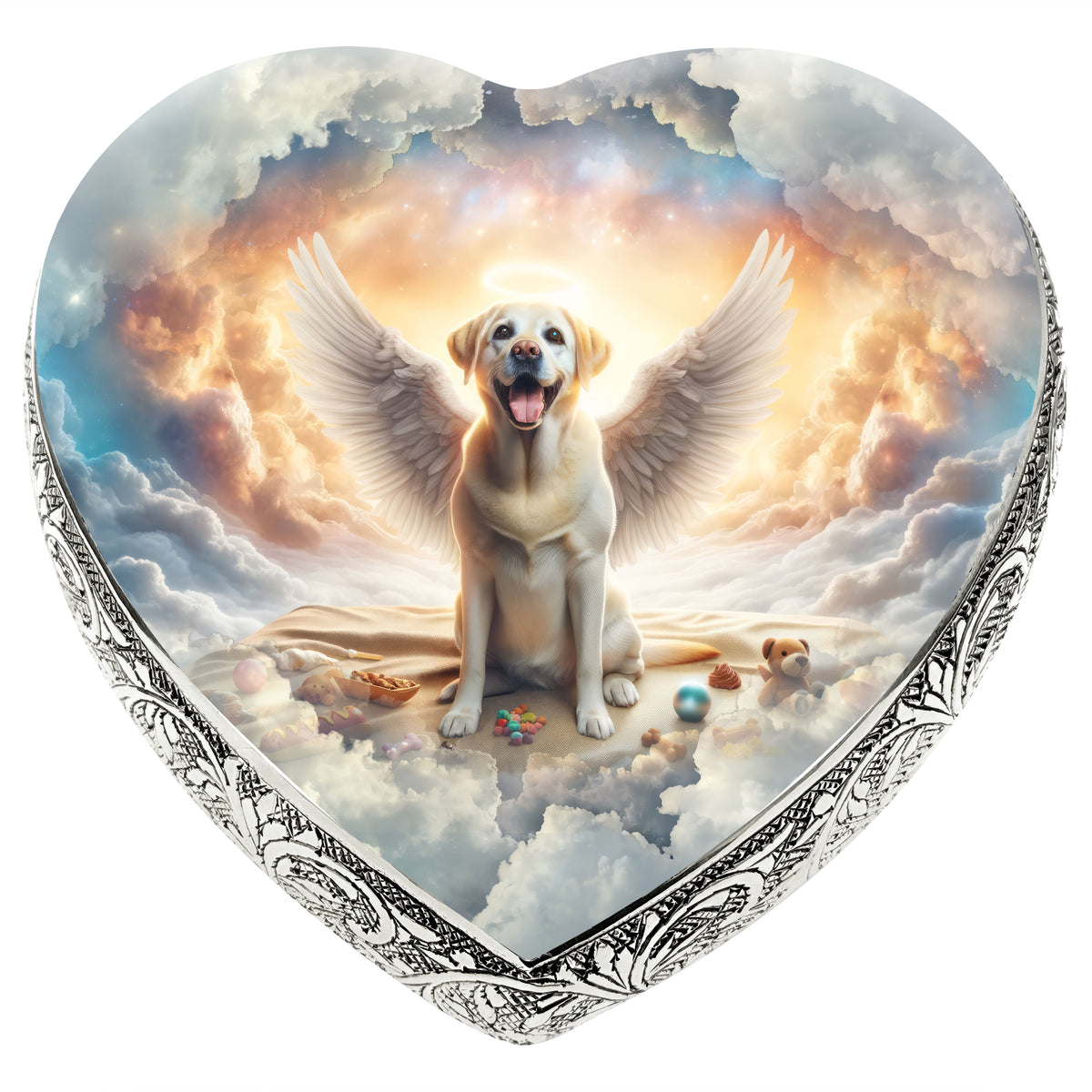 Eternal Elegance Dog Urns Labrador Retriever - Galaxy Glitter Dog Urn