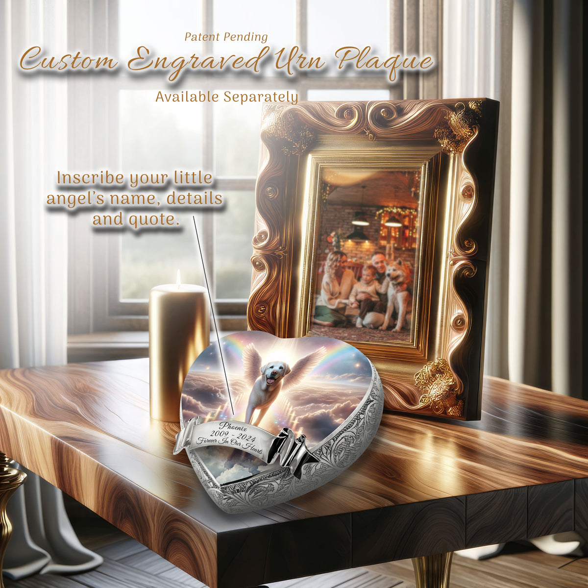 Eternal Elegance Dog Urns Labrador Retriever - Rainbow Bridge Dog Urn