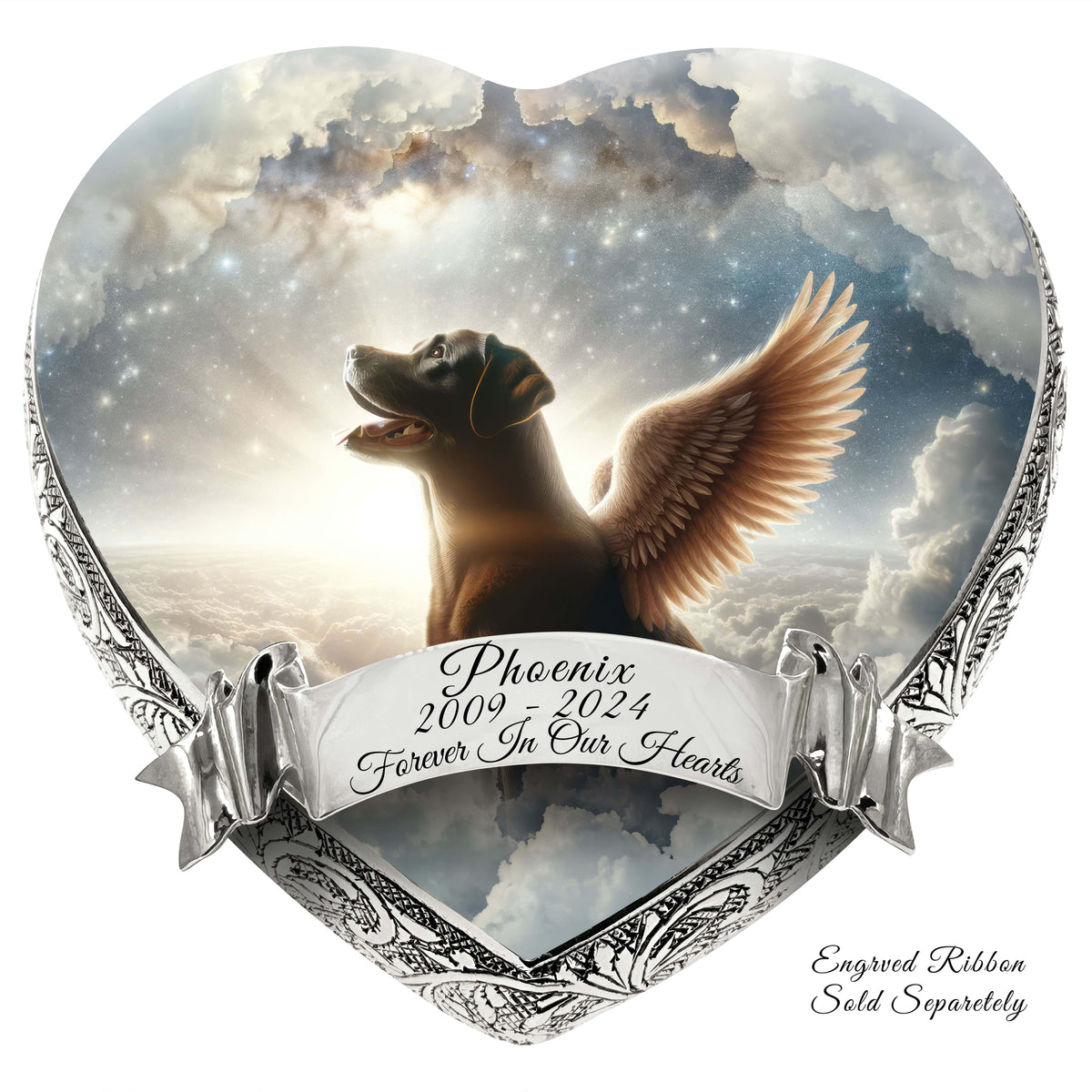 Eternal Elegance Dog Urns Labrador Retriever - Twilight Haze Dog Urn