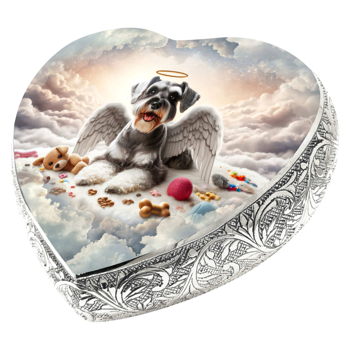 Eternal Elegance Dog Urns Miniature Schnauzer - Empyrean Elegance Dog Urn