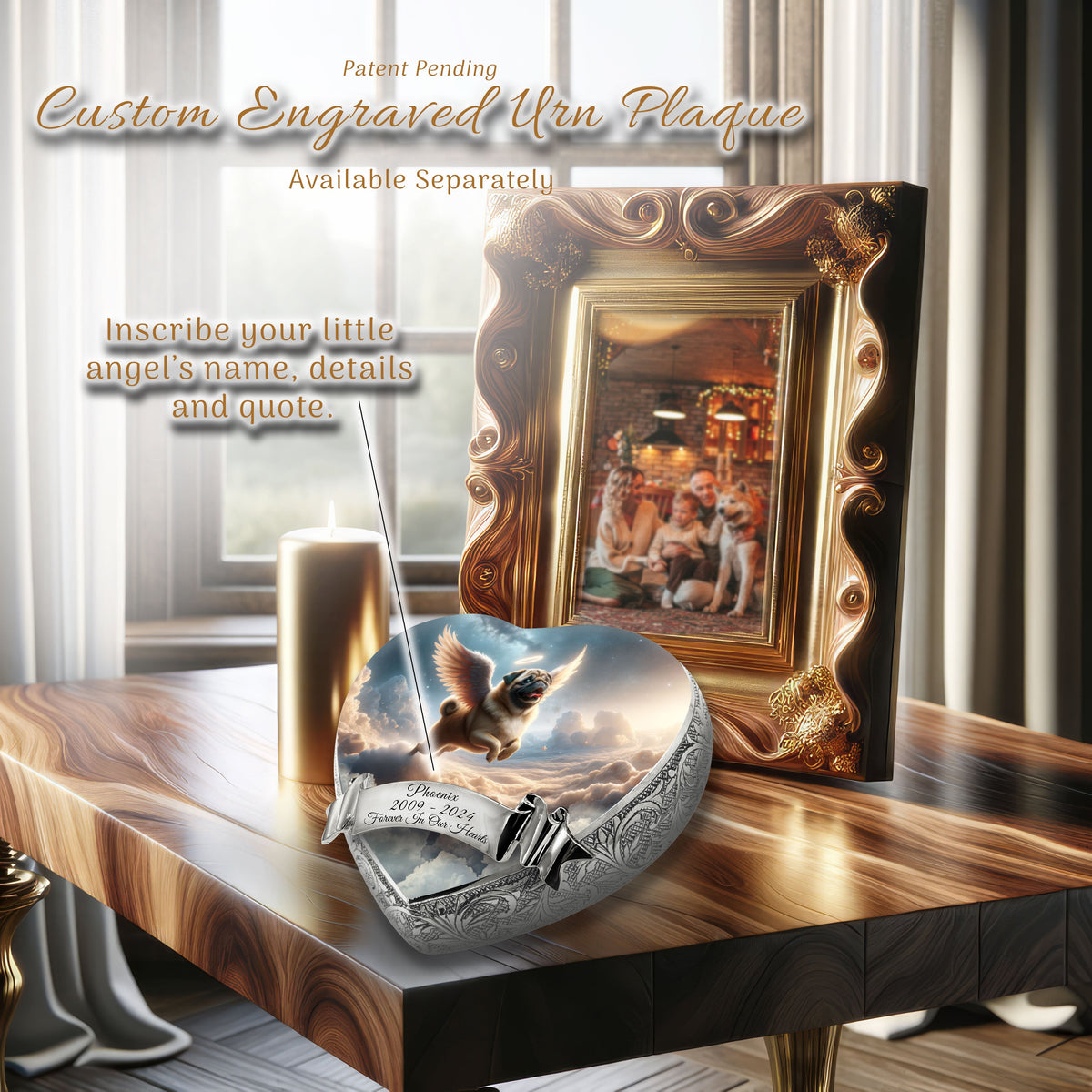 Eternal Elegance Dog Urns Pug - Divine Dream Dog Urn