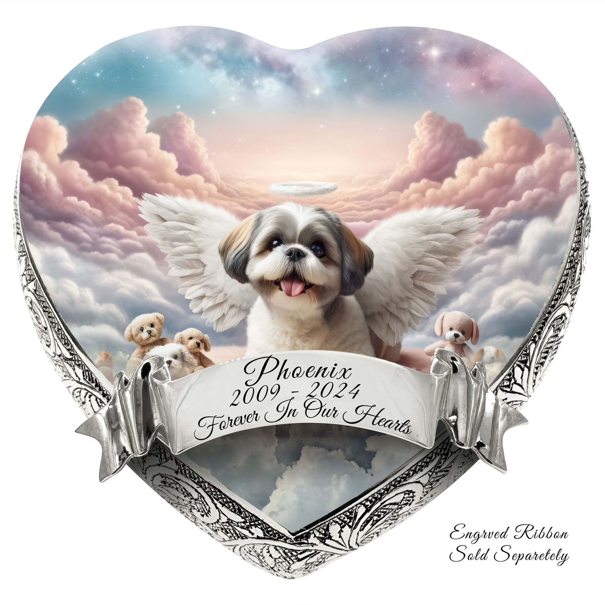 Eternal Elegance Dog Urns Shih Tzu - Paradise Beam Dog Urn