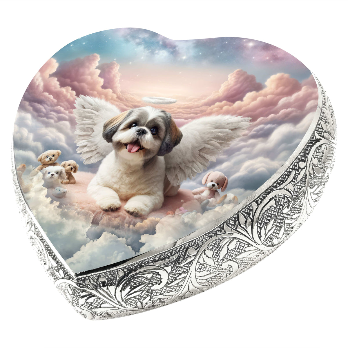 Eternal Elegance Dog Urns Shih Tzu - Paradise Beam Dog Urn