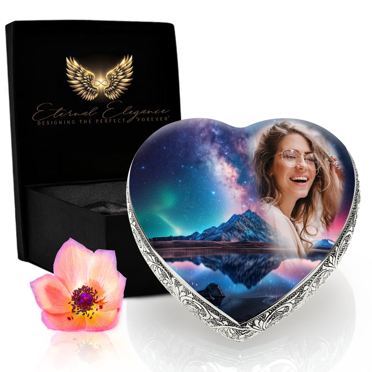 Eternal Elegance Urns for Ashes Aurora Borealis Custom Cremation Urn