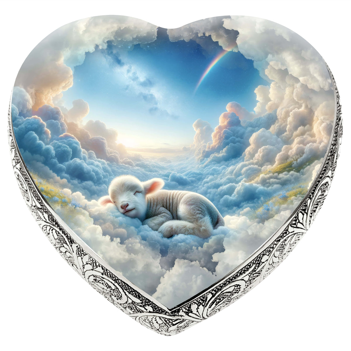 Eternal Elegance Urns for Babies Keepsake Lamb of God Baby or Child Cremation Urn