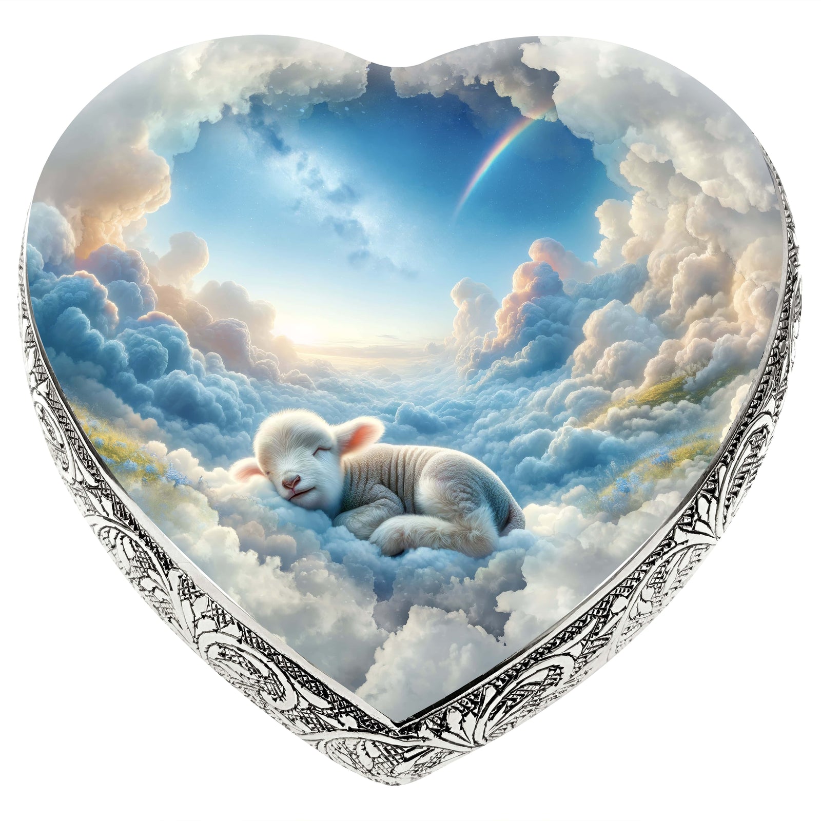 Eternal Elegance Urns for Babies Keepsake Lamb of God Baby or Child Cremation Urn