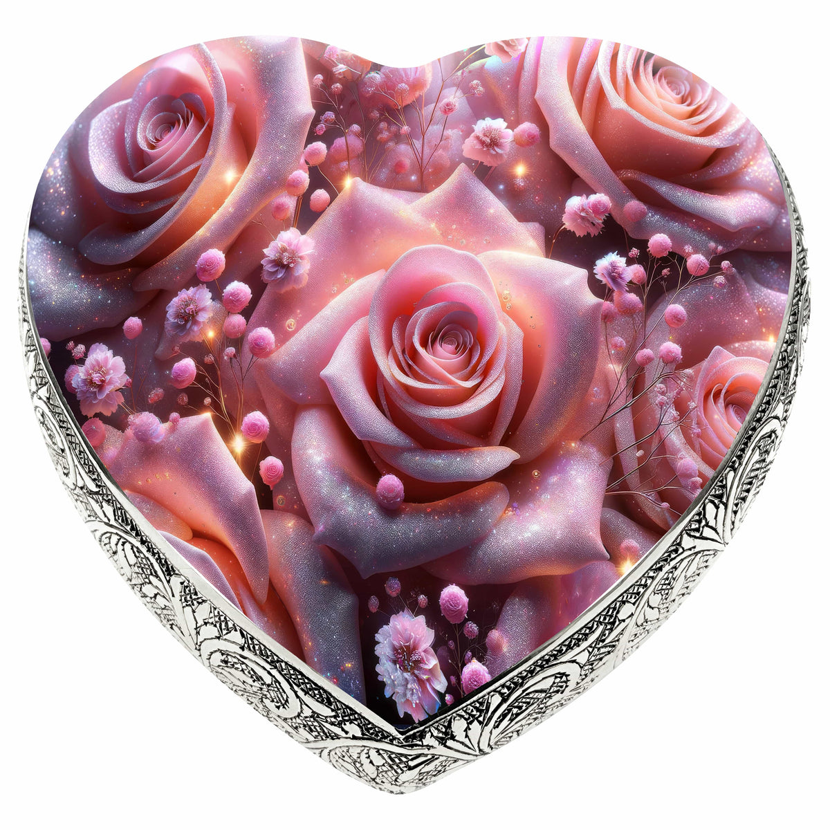Eternal Elegance Urns for Babies Keepsake Pink Roses Baby or Child Cremation Urn