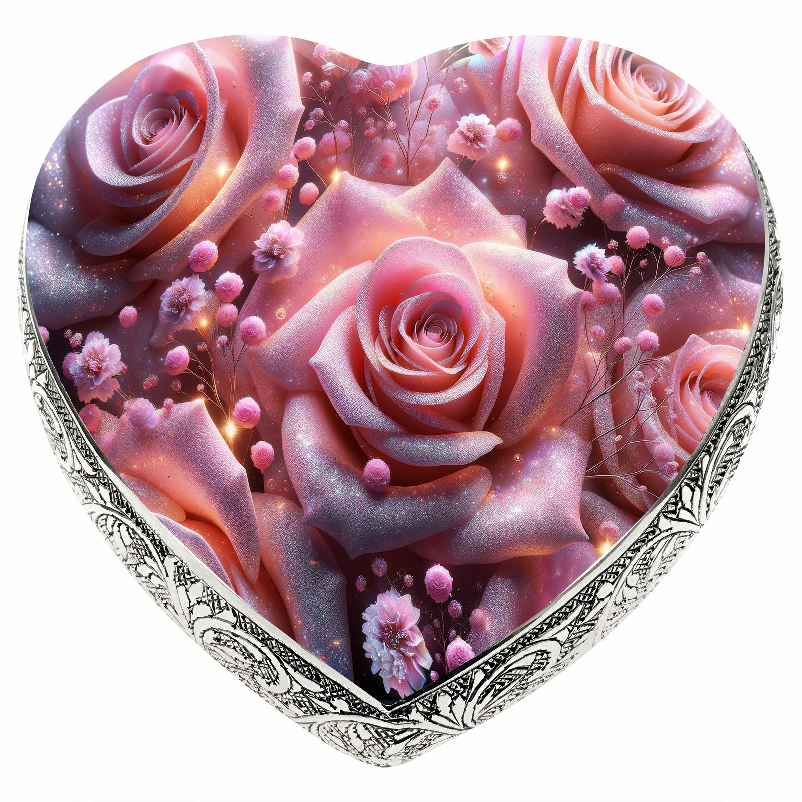 Eternal Elegance Urns for Babies Keepsake Pink Roses Baby or Child Cremation Urn