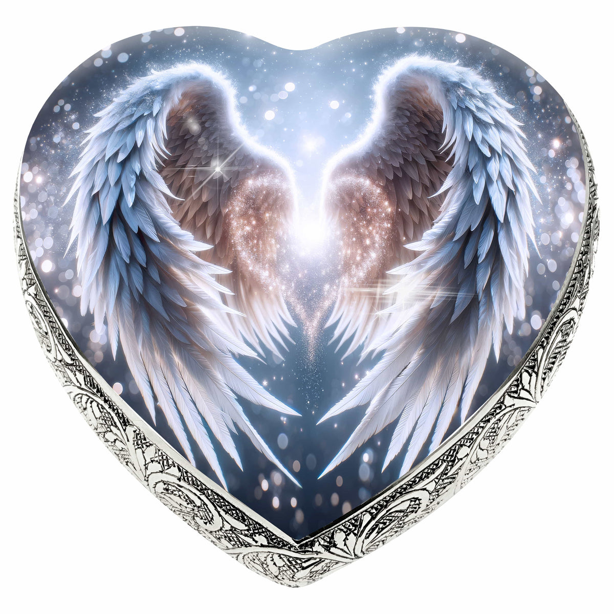 Eternal Elegance Urns for Babies Keepsake White Angel Embrace Baby or Child Cremation Urn