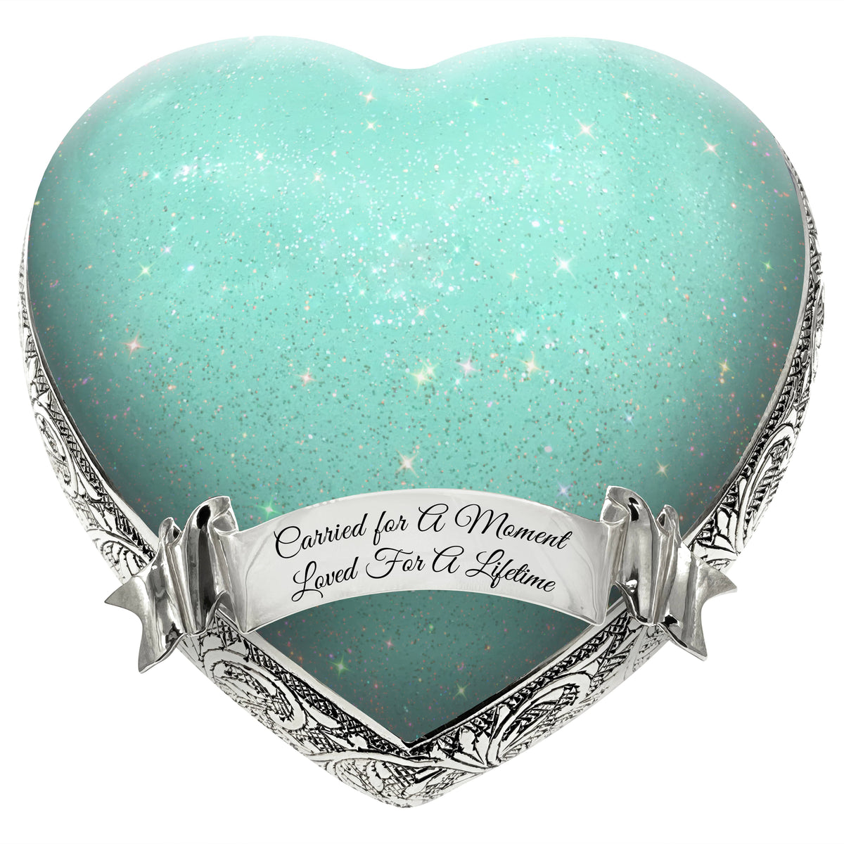 Eternal Elegance Urns for Babies Sparkly Green Baby or Child Cremation Urn