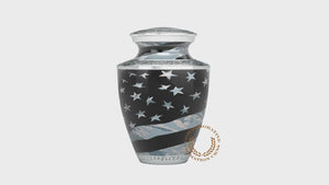 Air Force Tiger Stripe Flag Military Cremation Urns
