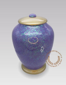 Purple Sparkle Cremation Urns