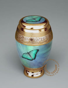 Bokeh Butterfly Cremation Urns