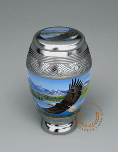 Majestic Bald Eagle Cremation Urns