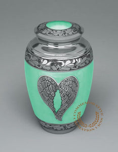 Green Loving Angel Cremation Urns
