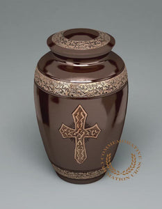Bronze Cross Cremation Urns