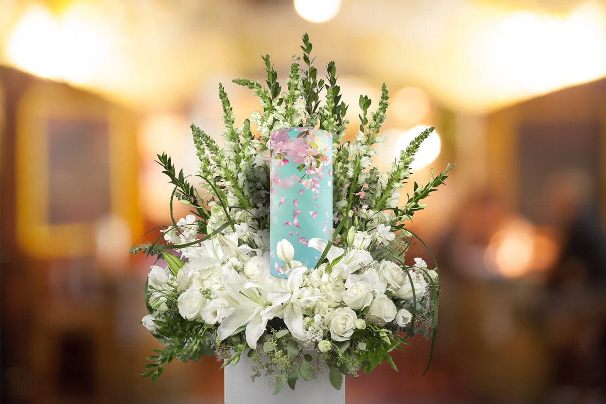 Commemorative Cremation Urns Along the Breeze Biodegradable & Eco Friendly Burial or Scattering Urn / Tube