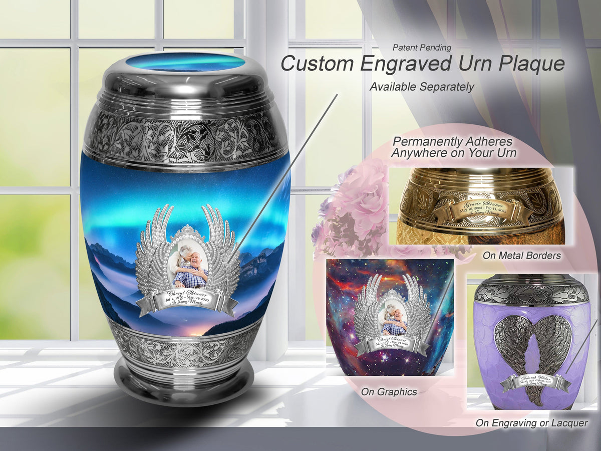 Commemorative Cremation Urns Aurora Borealis Cremation Urns