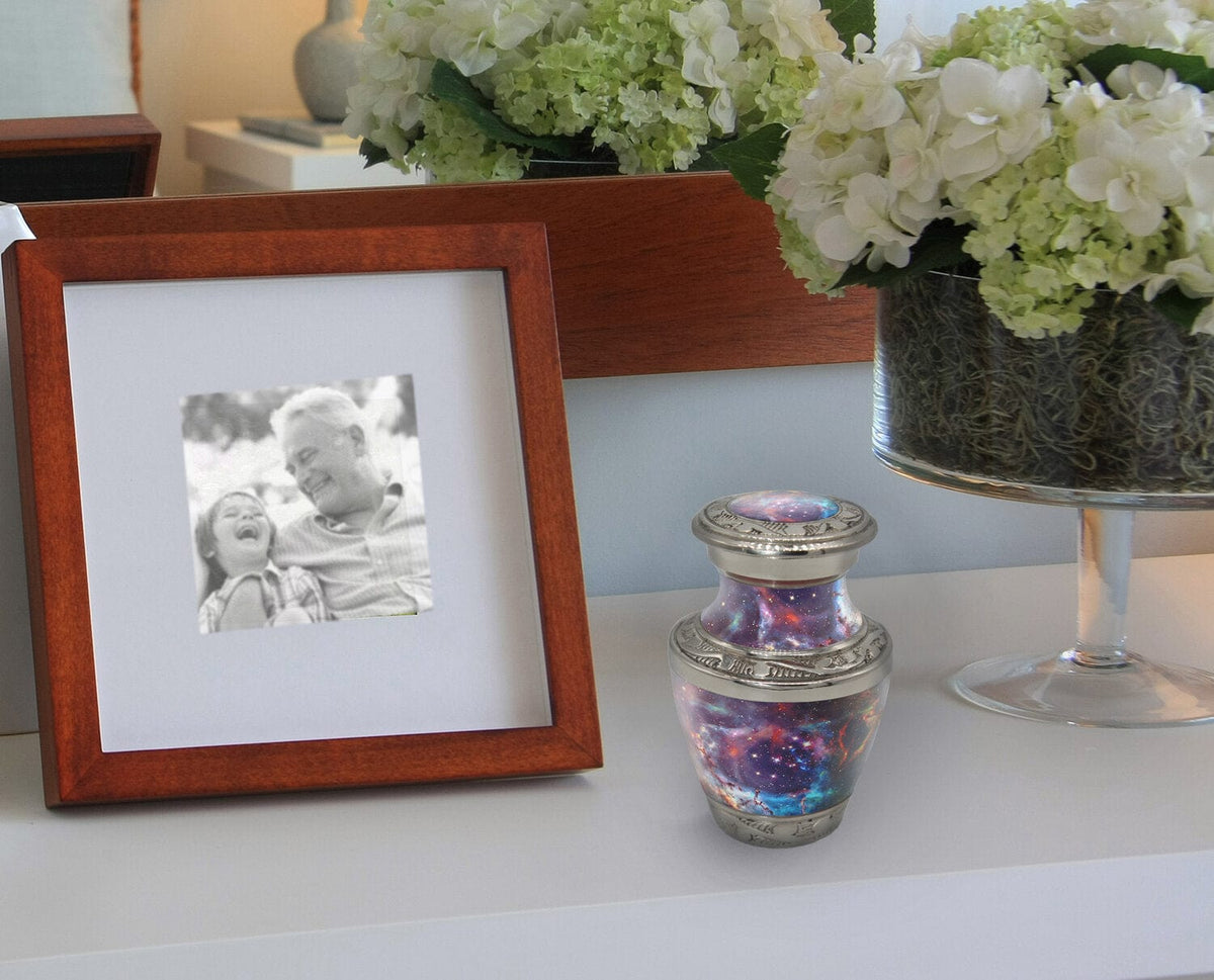 Commemorative Cremation Urns Cosmic Galaxy Cremation Urn