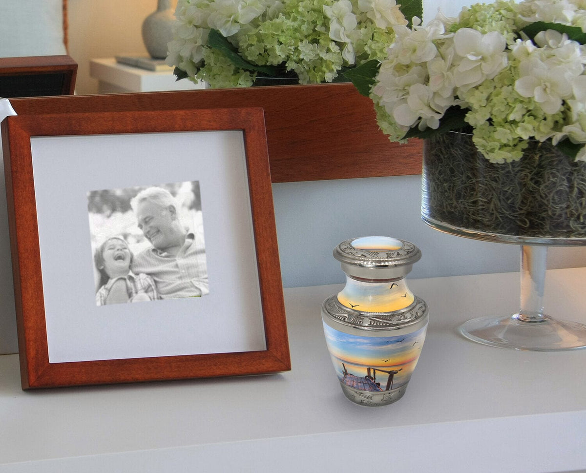 Commemorative Cremation Urns Dock of the Bay Cremation Urn