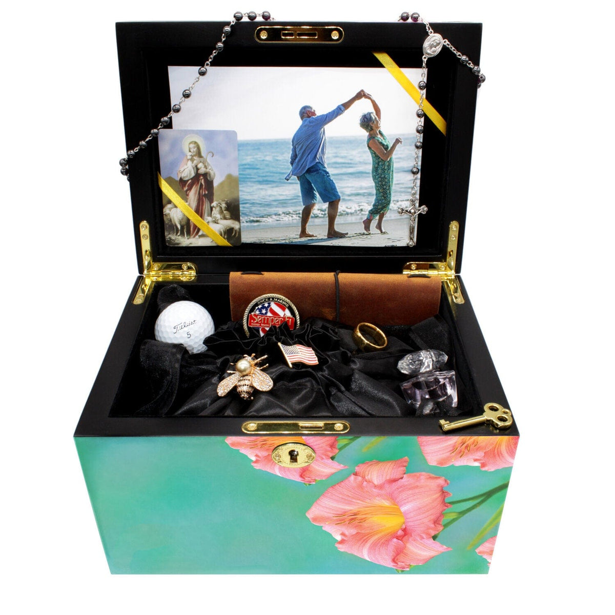 Commemorative Cremation Urns Floating Hummingbird Memorial Collection Chest Cremation Urn