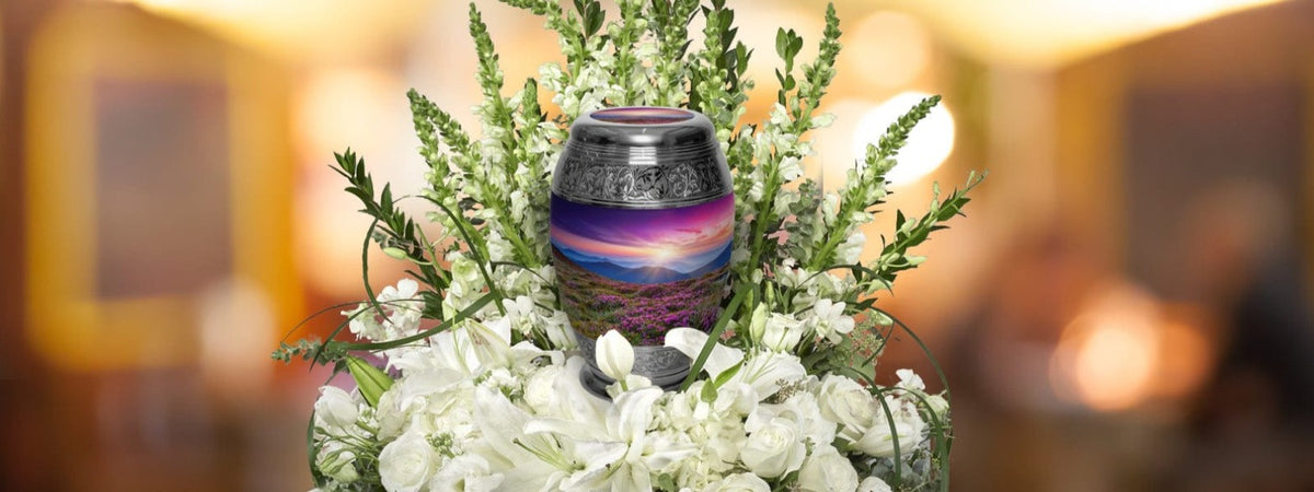 Commemorative Cremation Urns Heaven on Earth Cremation Urn