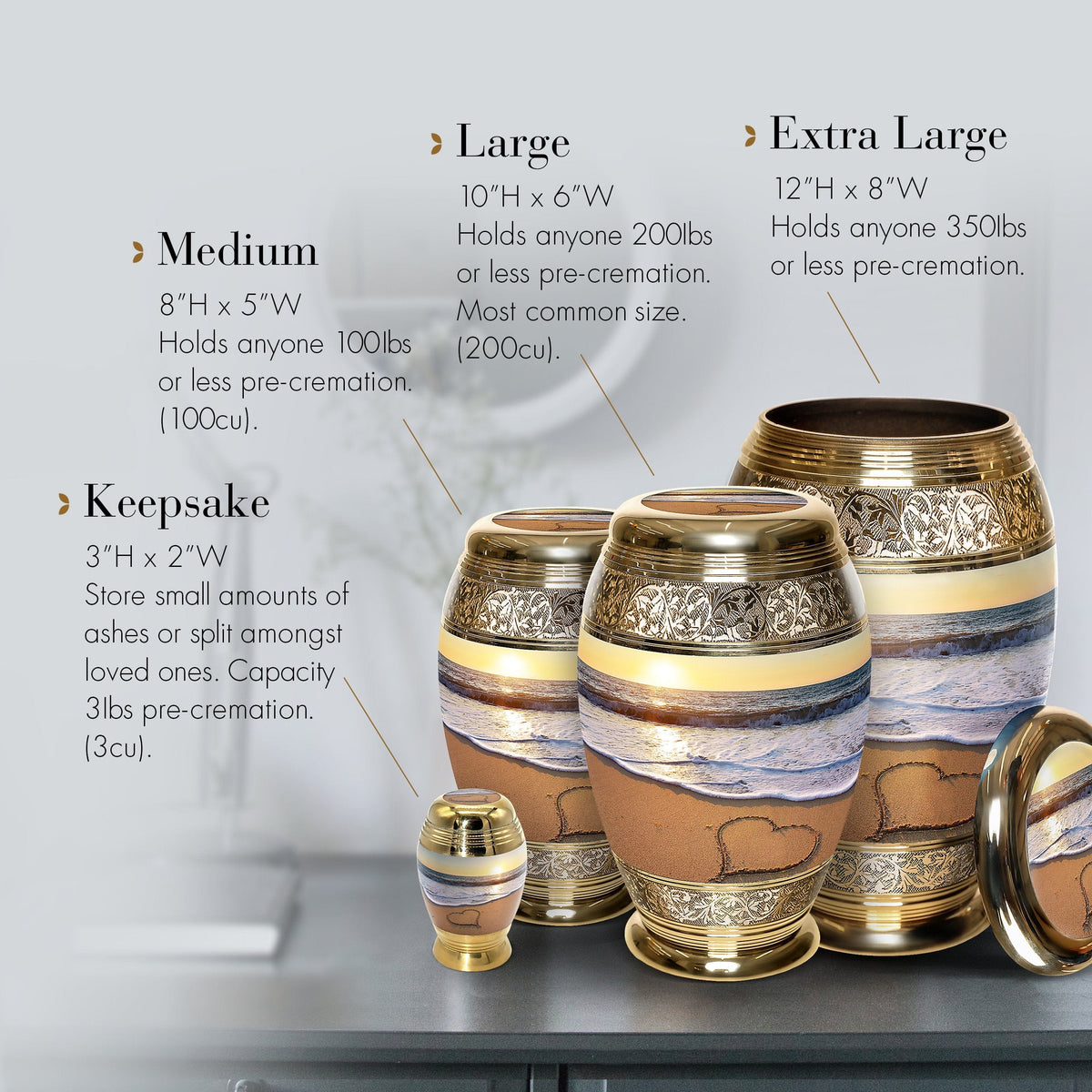 Commemorative Cremation Urns Home & Garden Endless Summer Cremation Urn