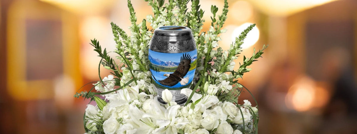 Commemorative Cremation Urns Majestic Bald Eagle Cremation Urn