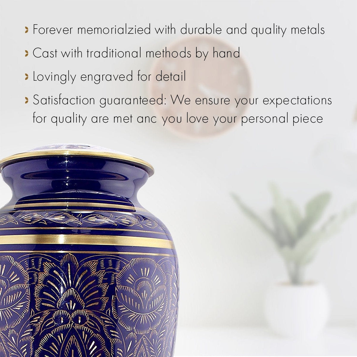 Commemorative Cremation Urns Purple Majestic Radiance Cremation Urn