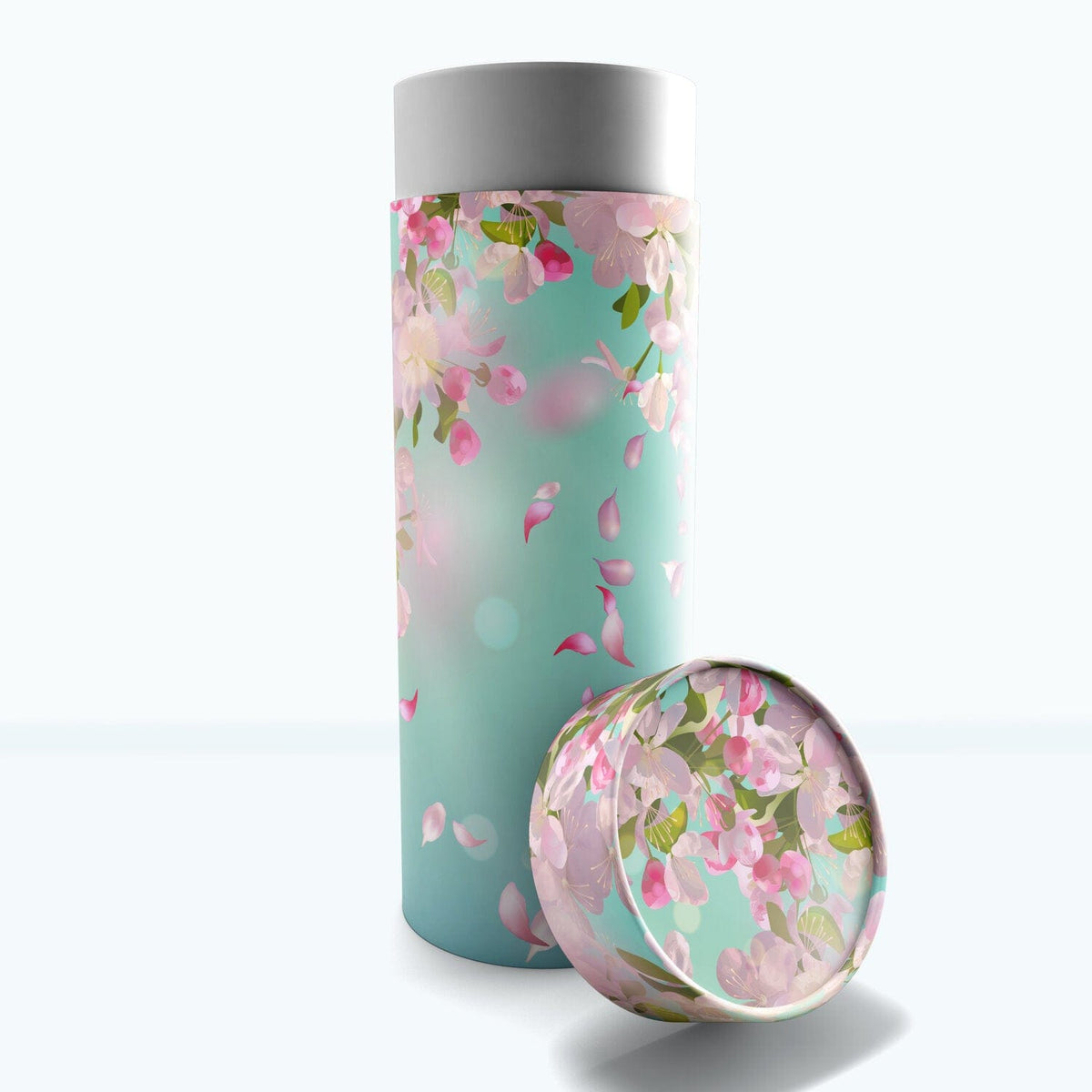 Commemorative Cremation Urns Small Along the Breeze Biodegradable & Eco Friendly Burial or Scattering Urn / Tube