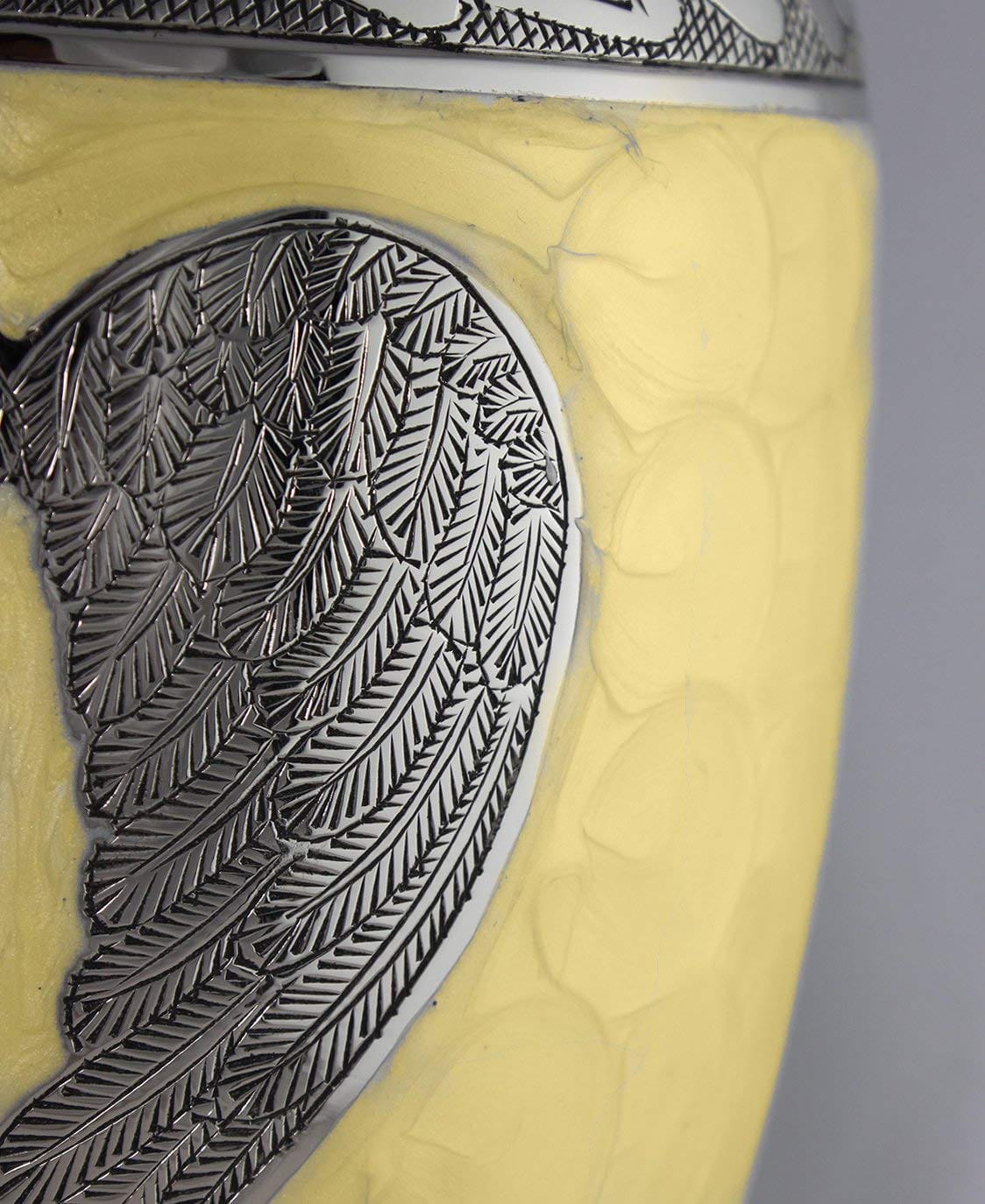 Commemorative Cremation Urns Sunshine Loving Angel Wings Cremation Urn