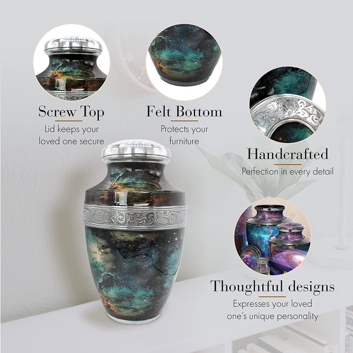 Commemorative Cremation Urns Supernova Cremation Urn