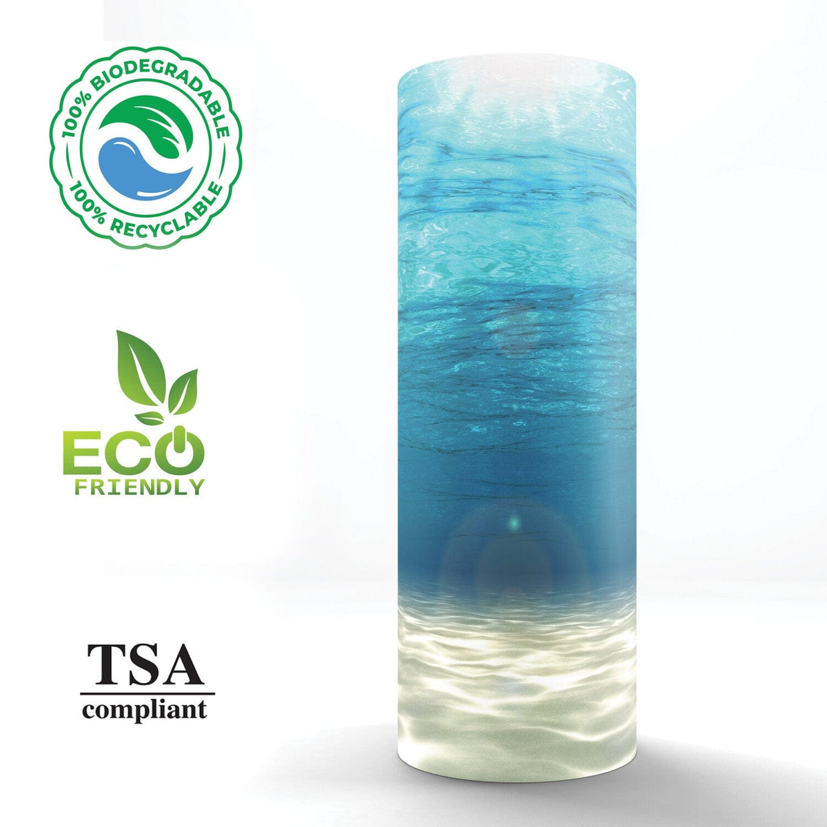 Tayyab01 Oceanic - Biodegradable & Eco Friendly Burial or Scattering Urn / Tube